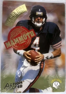 Tarjeta de mamut de los Chicago Bears 1994 llena de acción MM10 fútbol americano mariscal de campo de la NFL - Imagen 1 de 6