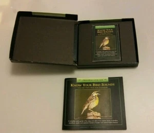 Know Your Bird Sounds VOL. 2 Cassette Booklet Set Countryside 35 North American - Imagen 1 de 4