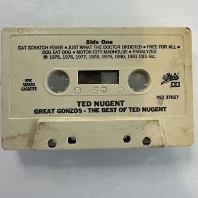 Ted Nugent Great Gonzos Best Of (Cassette) Tape Only - Image 1 of 2