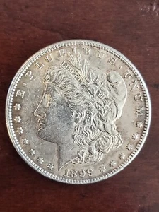 1899 P Morgan Silver Dollar XF Rare #2800 - Picture 1 of 4