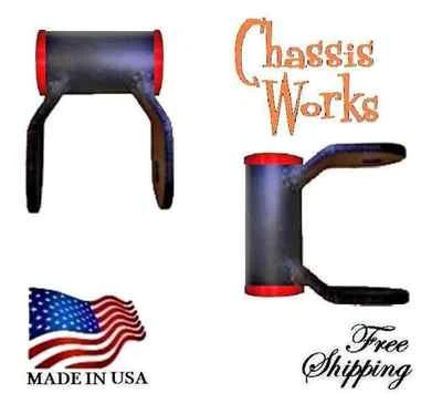 1997-2004 Dodge Dakota Durango Magnum 2" Drop Lowering Shackles Leveling Kit - Image 1 of 2