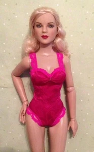 Ready2Wear Fuchsia Teddy Lingerie fit 17" DeeAnna & DEDE Denton Peggy  Lara - Picture 1 of 2