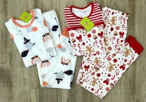 NWT Millie Loves Lily Halloween / Christmas Pajamas Sets, Lot Of 2, Size 10 - Picture 1 of 11
