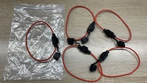 18 Gauge ATC ATO In-Line Fuse Holder Wire Copper 12V Blade Waterproof 5 Pack - Picture 1 of 5