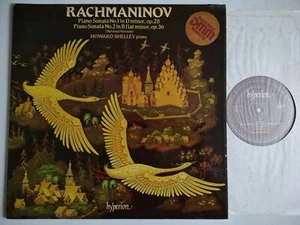 HOWARD SHELLEY PLAY RACHMANINOV PIANO SONATA NOs 1 & 2 HYPERION A66047 - Picture 1 of 3
