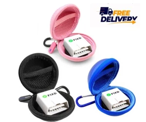 Fixd Obd2 Bluetooth strumento diagnostico auto monitor salute dispositivo solo custodia nuovo - Foto 1 di 19