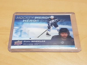 2021-2022 Tim Hortons Upper Deck Blake Wheeler Winnipeg Jets Hockey Heroes H-17 - Picture 1 of 12
