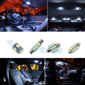 8X Bulb Car LED Interior Lights Package kit For 2002-2004 Dodge Dakota White *P - Picture 1 of 7