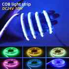 10m/Rollen COB LED RGB Streifen Stripe Band Licht Lichtpunkte Dimmbar Leiste kit