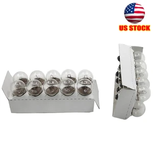 10x 6V 8W Turn Signal Lamp Bulb Set For Honda Z50 CT90 CD125 # 34906-202-670 USA - Foto 1 di 9
