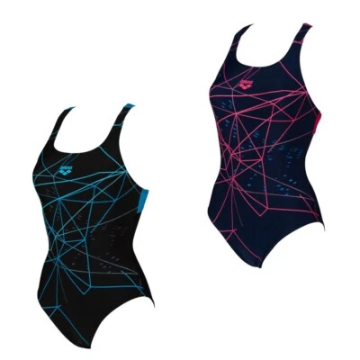 arena Badeanzug Damen chlor-salzwasserbeständigem MaxFit Material mit Bustier - Bild 1 von 2