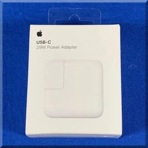 APPLE USB-C 29W POWER ADAPTER FOR MACBOOK IPAD IPHONE - FACTORY SEALED OEM - Picture 1 of 3