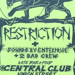 Lesemusikszene Erinnerungsstücke. Central Club. Flyer der 90er Jahre. 1991 Einschränkung - Bild 1 von 2