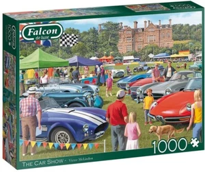 Falcon 1000 Piece Jigsaw Puzzle - The Car Show - Picture 1 of 1