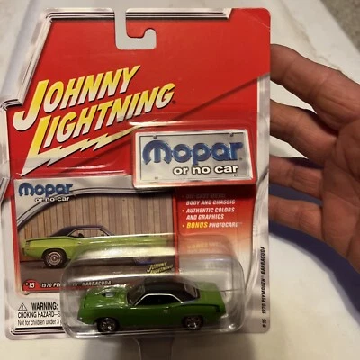 Johnny Lightning Mopar Or No Car #16 1970 Plymouth GTX 440+6 Diecast 1:64 - Image 1 of 4