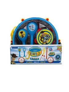 Disney Pixar Toy Story 4 Music Set 10 Pcs Party Band Drum set 3+ - Picture 1 of 6