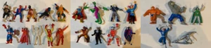 Vintage 1990 Marvel Comics PVC 3" Figurine SET of 23! Silver Surfer! Wolverine+ - Picture 1 of 4