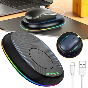 Mouse Jiggler Mover Déplaceur de Souris Portable avec Minuterie et Éclairage 7 Couleurs - Photo 1/12