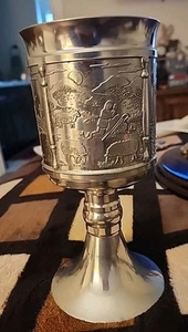 Mullingar Pewter St Patricks Ireland Chalice inspired by St. Brigid of Kildare K - Picture 1 of 13