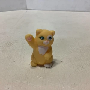 Vintage My Little Pony Lil Litters Calico Kitten Kitty Yellow - Picture 1 of 4
