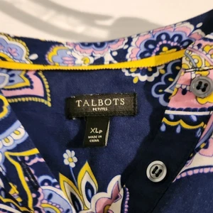 Talbots Women's Blouse XLp - Picture 1 of 3