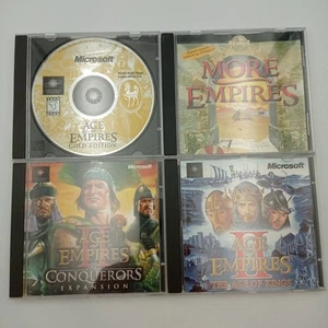 Age Of Empires 1 Gold More Empires & 2 Age of Kings, The Conquerors Jewel Case - Bild 1 von 13