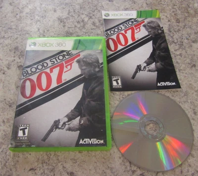 Джеймс Бонд 007: Кровавый камень (Xbox 360, 2010) В комплекте с руководством - ПРОВЕРЕНО работает - Изображение 1 из 4