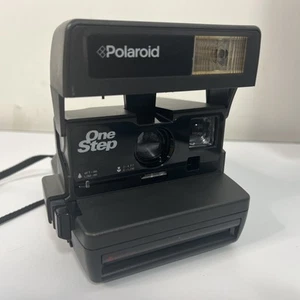 Vintage Polaroid OneStep Flash 600 Instant Film Camera with Strap - Picture 1 of 8