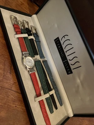 Ecclissi Women's Sterling Silver Watch Set - Image 1 of 4