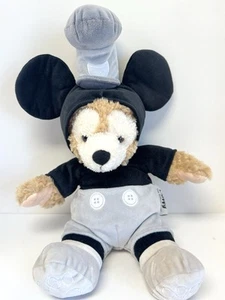 Disney Parks Duffy the Bear Steamboat Willie Mickey Mouse Outfit Plush EUC - Picture 1 of 7