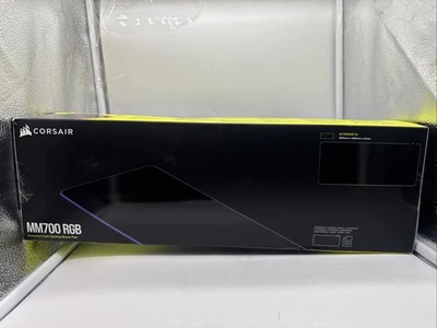 BRAND NEW SEALED Corsair MM700 RGB Extended Cloth Gaming Mouse Pad ‎ - image 1 of 4