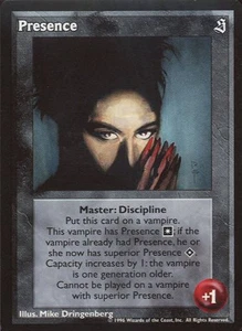 Presence [Sabbat set] - VTES card - Picture 1 of 2