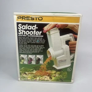 Presto Salad Shooter 02910 Electric Food Slicer Shredder Vintage - New - Sealed! - Picture 1 of 6