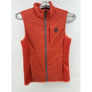 Black Diamond First Light Hybrid Vest Mens Medium Orange Full Zip - Picture 1 of 8