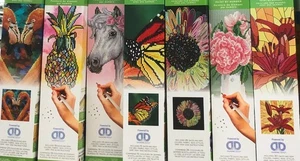 Leisure Arts DAK Diamond Art Kit 12x12 Unicorn, One Set, Intermediate Level - Picture 1 of 14