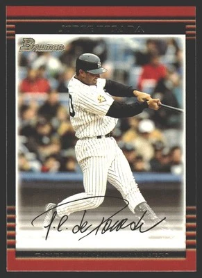 Jorge Posada #20 2002 Bowman New York Yankees Foto 1 de 2