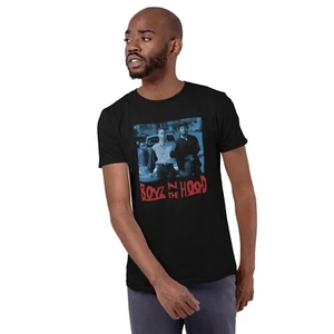 Boyz n the Hood Men's Short-Sleeve Graphic Crewneck T-Shirt Tee (Black-S, L, XL) - Picture 1 of 3