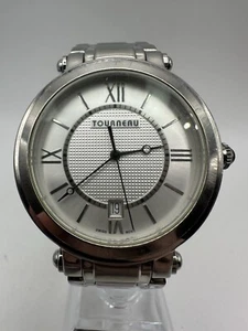 Tourneau Swiss Mens Quartz Date Display Watch Designed for Honda 40mm Stainless - Picture 1 of 10
