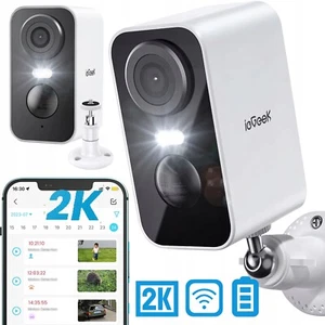 ieGeek 2K Wireless WIFI Outdoor Home CCTV Security Camera Battery Powered Camera - Picture 1 of 10