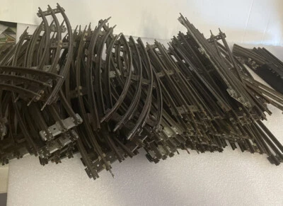 , Lionel and  Non Lionel Tracks 27 straight, 31 curves Came From Vintage Set￼ O - Image 1 of 4