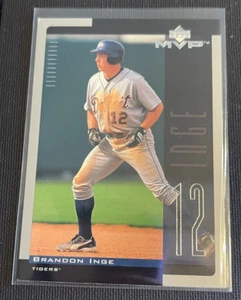 2001 Upper Deck MVP Card # 113 Brandon Inge - Detroit Tigers - Picture 1 of 2