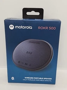 Motorola Wireless Portable Bluetooth Speaker Built-in Charging Pad & Voice Call - Picture 1 of 8