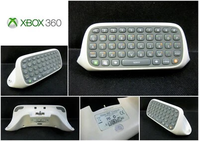 Microsoft Xbox 360 White Chatpad X814365-001 - Image 1 of 4