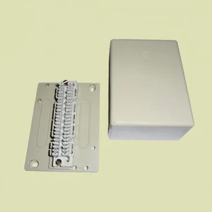 VKK 1 AP Verteiler Kasten mit 1x LSA Plus Leiste VVDI Aufputz Telefon 10DA - Bild 1 von 2