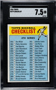 1966 Topps #279 Checklist SGC 7.5 NM+ - Picture 1 of 2