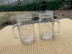 Taza para beber 2 tarros de albañil de vidrio transparente Stoli con mango cócteles de vodka - Imagen 1 de 2