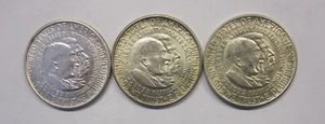 (Set of 3) 1951, 1952 and 1953S US Commemorative Carver/Wash Silver Half Dollars - Picture 1 of 2