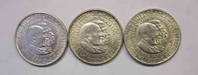 (Set of 3) 1951, 1952 and 1953S US Commemorative Carver/Wash Silver Half Dollars - Image 1 of 2