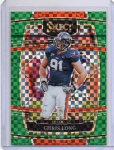 2022 Select Draft Football Chad Johnson Green Block Prizm Field Level + Base - Picture 1 of 2