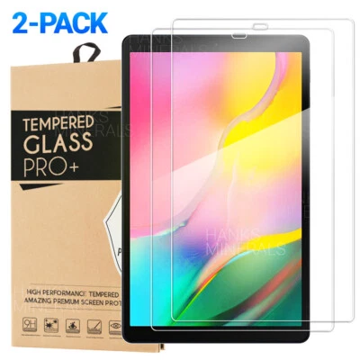 2-Pack Tempered Glass Screen Protector For Galaxy Tab A 10.1" 2019 T510 T515 - Image 1 of 4